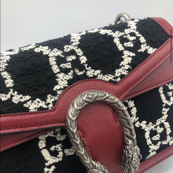 NEW👌🏼 Gucci tweed dionysus Small new bag - Picture 12 of 16
